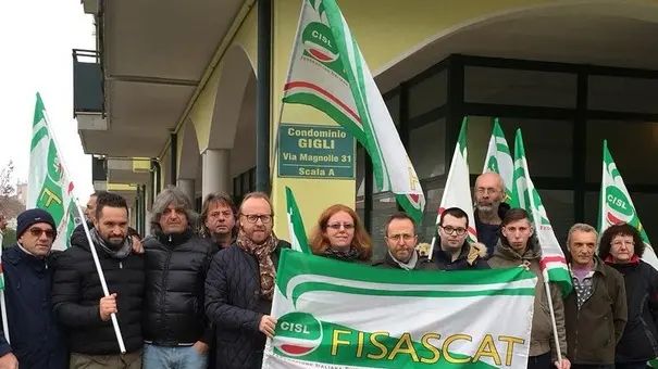 COLUCCI - DINO TOMMASELLA - ERACLEA - SCIOPERO DEI LAVORATORI DELLA COOPERATIVA