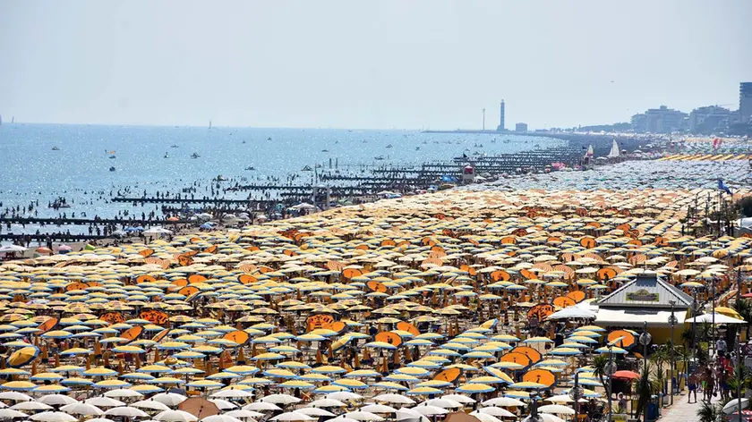 La spiaggia di Jesolo