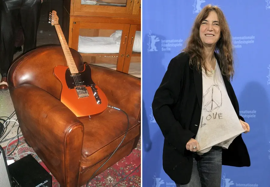 Patti Smith e la sua chitarra tra i pezzi più importanti della mostra su di lei organizzata dalla Fondation Cartier a Parigi