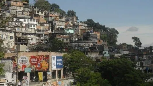 Una zona del quartiere di Santa Teresa