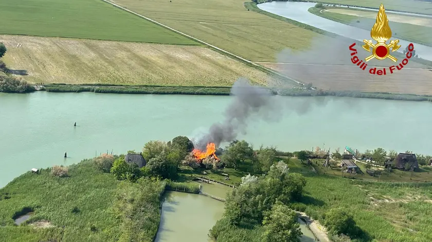 Il luogo dell'incendio