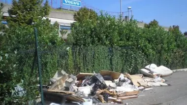 Le discariche abusive a Zelarino dai Rangers che hanno presentato anche una denuncia