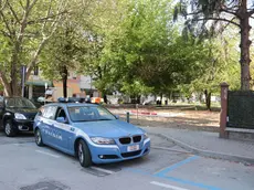 Foto Agenzia Candussi/ Mion/ Mestre, via Piave/ violenza al parchetto della stazione, interviene la polizia