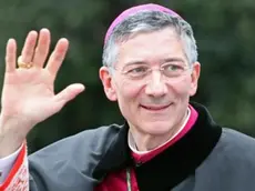 LA SPEZIA VESCOVO : FOTO MONSIGNOR FRANCESCO MORAGLIA VEDERE IL NOME DEL FILE PER EVENTUALE AGGIUNTA NOTA DIDASCALICA