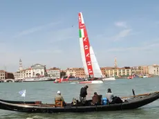 Interpress/Mazzega Caiaffa Venezia, 18.05.2012.- America's Cup in Bacino San Marco.-