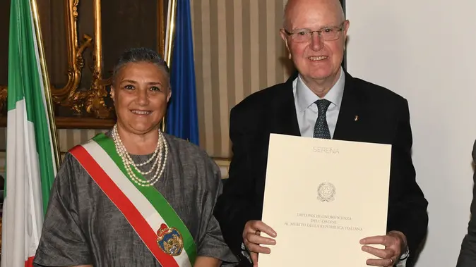 Interpress\M.Tagliapietra Venezia 07.06.2019.- Cerimonia di consegna onoreficenze in Prefettura di Venezia. Nella foto al centro: Serena Antonio