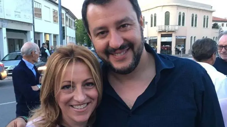 COLUCCI - DINO TOMMASELLA - MUSILE DI P. . SALVINI CON SUSANNA (CAND. SINDACO LEGA NORD)