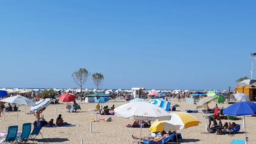 La spiaggia di Bibione