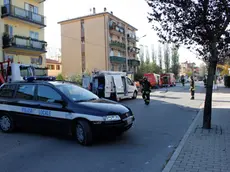 Traffico bloccato e intervento dei vigili del fuoco in via Trieste, Catene.