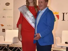 COLUCCI - DINO TOMMASELLA - JESOLO -CONF. STAMPA MISS ITALIA 2017 - ARLANCH ALICE RACHELE CON VALERIO ZOGGIA