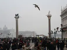 Le colonne di Marco e Todaro in piazza San Marco