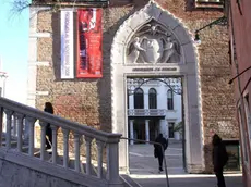 AGOSTINI VENEZIA 27.11.2008.- RESTAURATO IL PORTALE DELL'UNIVERSITA' DI CA' FOSCARI.- INTERPRESS