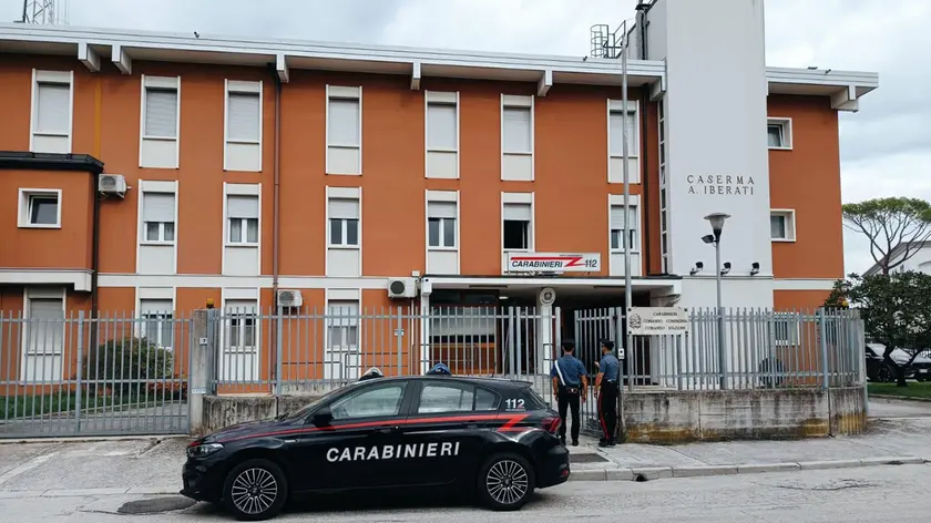 La caserma dei carabinieri di Portogruaro