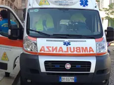 Una ambulanza