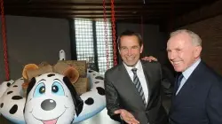 François Pinault con Jeff Koons