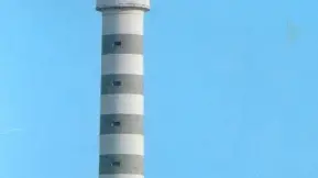 Il faro di Jesolo da dove partirà il collegamento veloce con Venezia