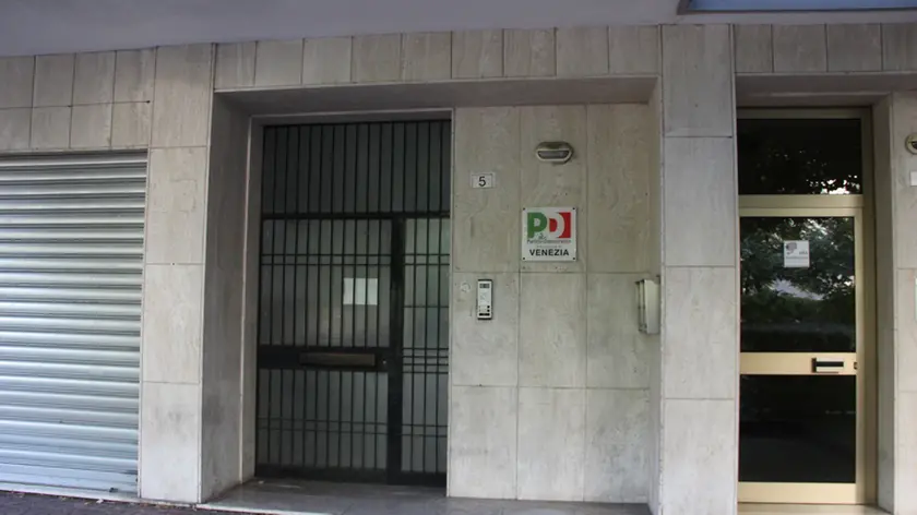 Sede del PD e della Fondazione Rinascita in via Cecchini 5 a Mestre