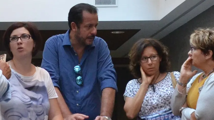 Interpress/GF.Tagliapietra Venezia. 25.07.2018.- Sentenza Perale per duplice omicidio.Interpress/GF.Tagliapietra Venezia. 25.07.2018.- Sentenza Perale per duplice omicidio. I famiglisri delle vittime.
