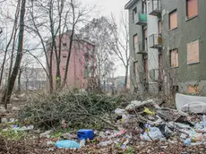 Il degrado nella zona delle Vaschette a Marghera.