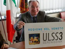 Agenzia Candussi, giornalista Chiarin. Conferenza stampa di presentazione nuova ULSS3 Serenissima. nela foto il direttore generale Dal Ben.