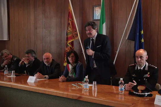 L'incontro a Stra (foto Pòrcile)