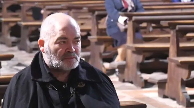 Interpress\M.Tagliapietra Venezia 24.10.2018.- Messa per il Doge. Schiesa degli Scalzi. Albert Gardin