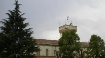 Una veduta di piazza Indipendenza a Torre di Mosto