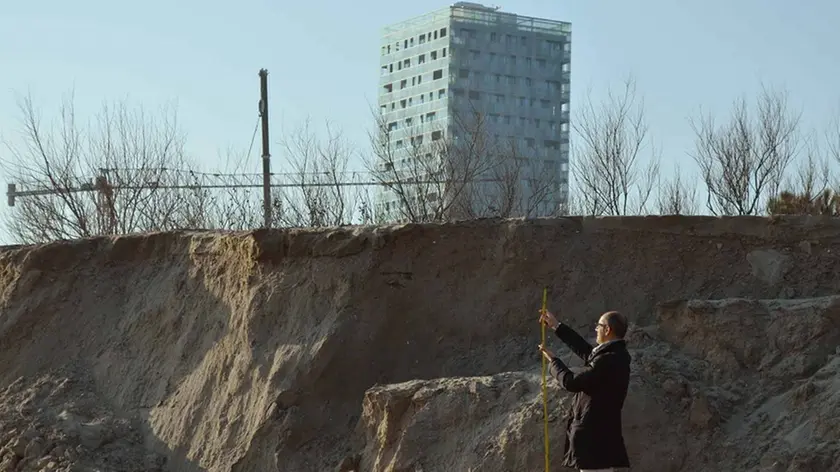 L'immagine simbolo dell'erosione della spiaggia a Jesolo