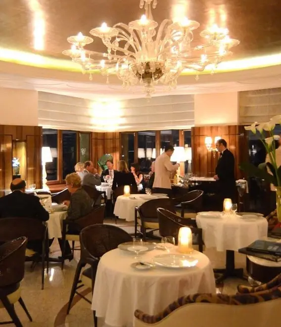 Interpress/Mazzega Pivato Venezia, 09.05.2014.- Hotel Cipriani Giudecca, Inaugurati il nuovo ristorante "ORO".-