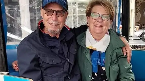 Armido Scattolin, 83 anni, in un momento felice assieme alla moglie Marta Zilio