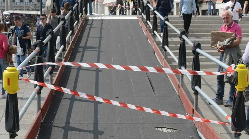 La rampa sul ponte del Vin