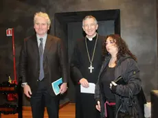 Interpress/Mazzega Carrai Venezia, 25.01.2014.- S.Apollonia, Incontro dei Giornalisti con il Patriarca Moraglia.-