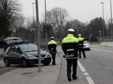 domenica ecologica a Spinea e controlli della polizia blocco traffico spinea