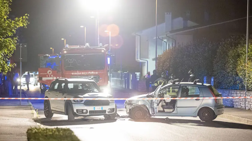 Marcon Vittorio Veneto Frontale tra 2 auto Via piave
