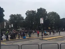 Attesa in piazzale Roma