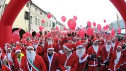 La partenza dei Babbi Natale