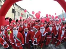 La partenza dei Babbi Natale