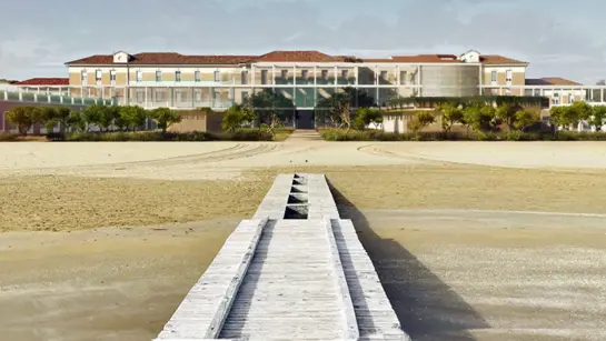 Il rendering dell'ospedale di Jesolo