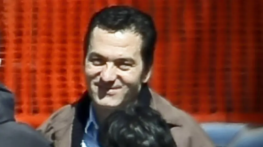 Marino Occhipinti, l'ex poliziotto della mobile di Bologna condannato all'ergastolo per gli omicidi della banda della Uno bianca, fotografato nel padovano oggi 2 aprile 2010.Occhipinti ha usufruito oggi di un permesso di uscita dal carcere di Padova per partecipare ad una Via crucis. La manifestazione è stata organizzata da Comunione e liberazione a Sarmeola di Rubano (Padova)nella sede dell'Opera della provvidenza di Sant'Antonio. BOLZONI/ANSA/IAN
