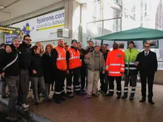 Presidio lavoratori ATA all'aeroporto Marco Polo di Tessera