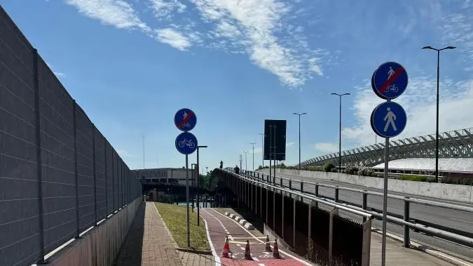 Da Mestre a Venezia, inaugurata la nuova pista ciclopedonale del Tronchetto