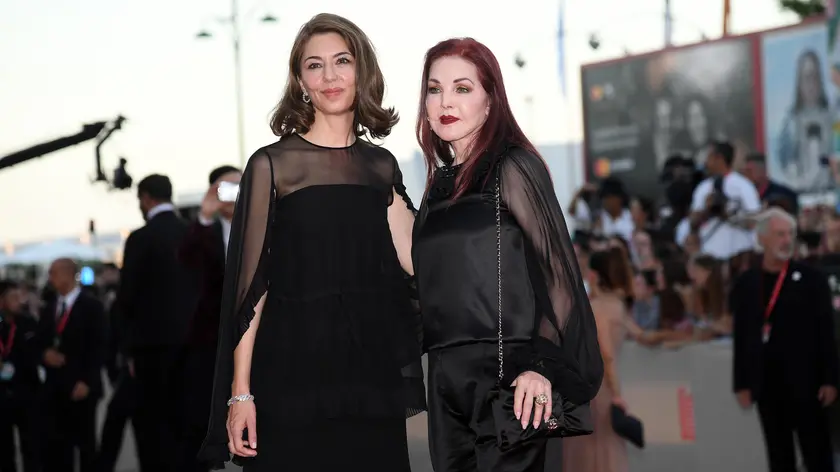 Sofia Copppola con Priscilla Presley