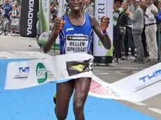 BOLOGNINI TREVISO ARRIVO TREVISO HALF MARATHON, IL PODIO FEMMINILE