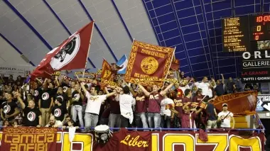 I TIFOSI. Il pubblico granata al Taliercio è sempre vicino la Reyer