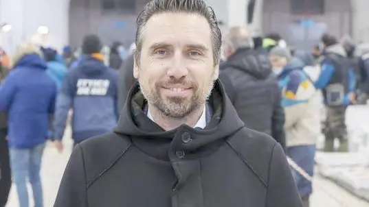 Emanuele Mazzaro, direttore del Mercato ittico all’ingrosso di Chioggia, nella sala aste
