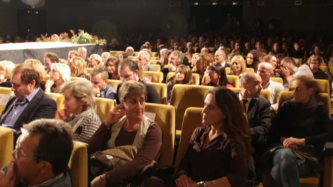 Sfilata di moda organizzata da CNA presso il teatro Corso di Mestre