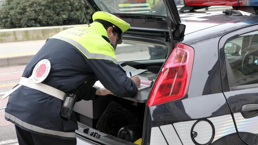 blocco traffico a mestre,via cappuccina blocco traffico mestre