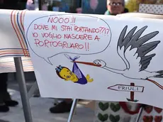 DE POLO - DINO TOMMASELLA - PORTOGRUARO - MANIFESTAZIONE DIFESA OSPEDALE