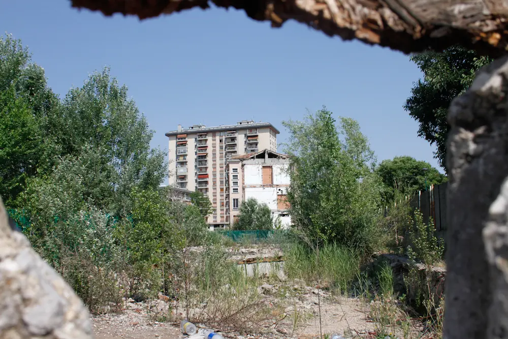 L'area dell'ex ospedale