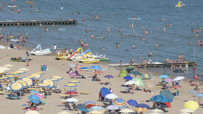 La spiaggia di Jesolo